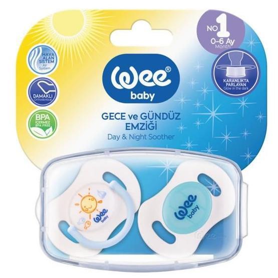 Wee Baby No:2 Mavi Gece Gündüz 2'li Emzik Emzik Fiyatı