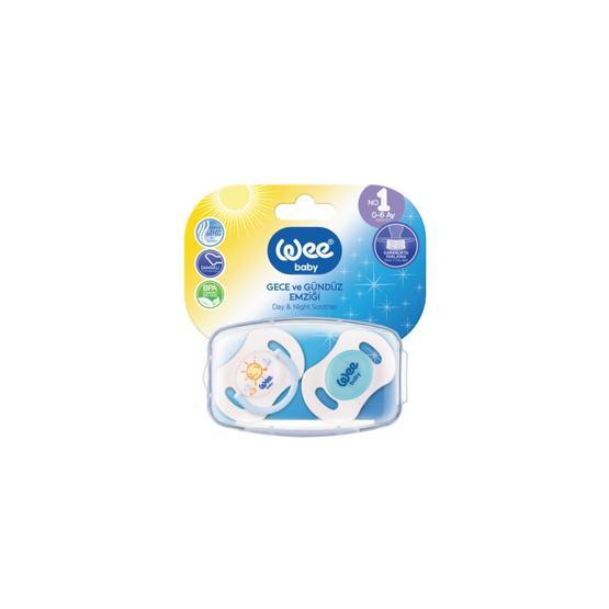 Wee Baby No:2 Mavi Gece Gündüz 2'li Emzik