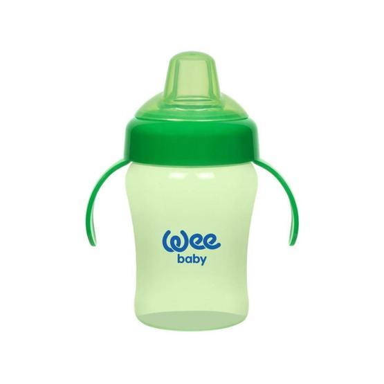 Wee Baby WEE775 Colorful Akıtmaz 240 ml Kulplu Bardak Bebek Bardağı-Suluk Fiyatı