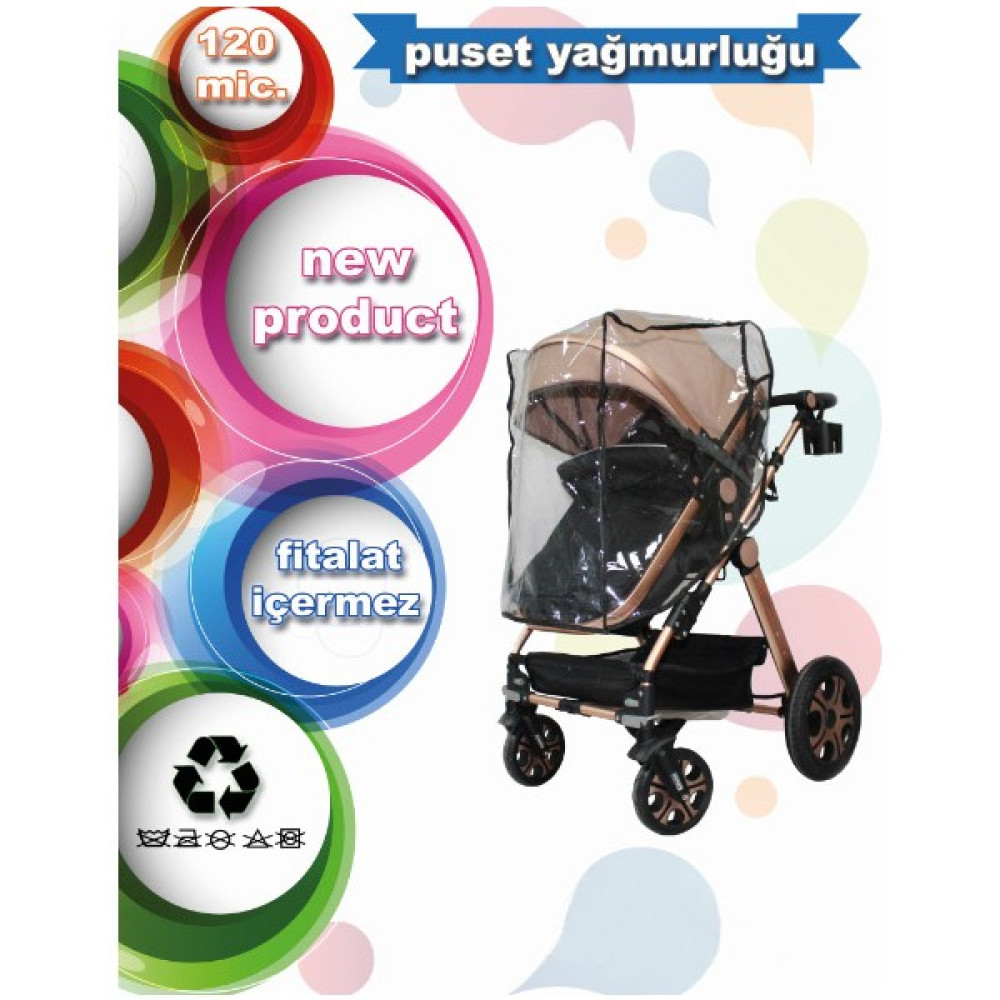 Weego Puset Yağmurluğu Bebek Arabası-Puset Aksesuarı Fiyatı