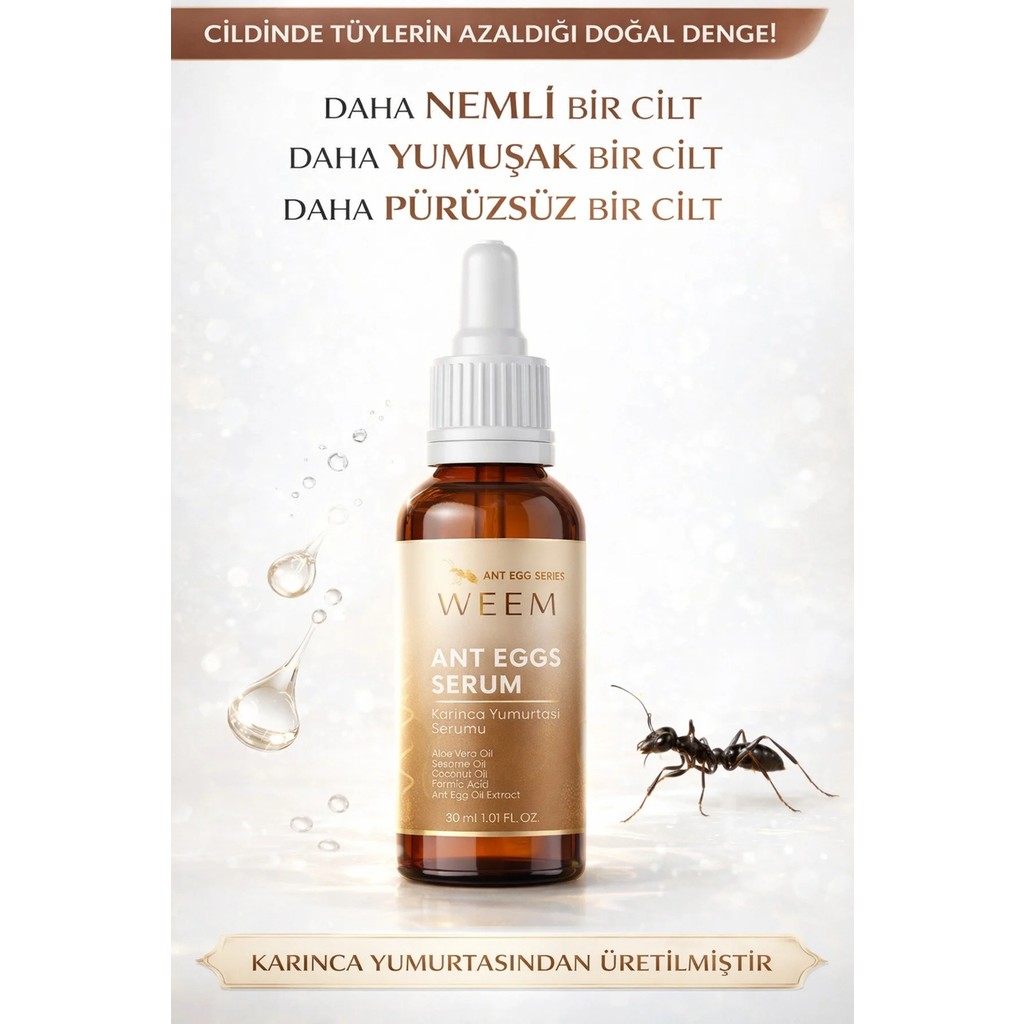 Weem Karınca Yumurtası Yağı Içeren Tüy Azaltıcı Serum 30 ml (Unisex Kullanım) SSD / Solid State Drive Fiyatı