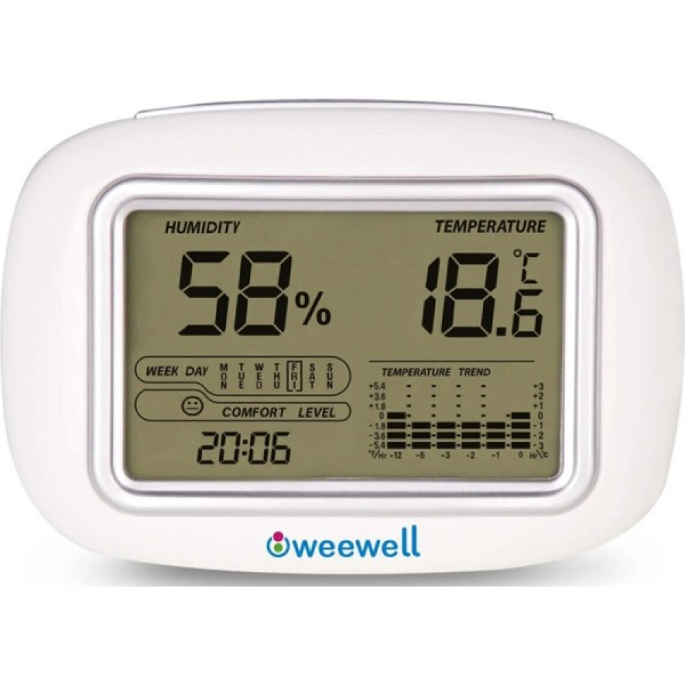 Weewell Whm140 Nem Ve Sıcaklık Ölçer - Beyaz Hava Temizleme - Nemlendirme Cihazları Fiyatı