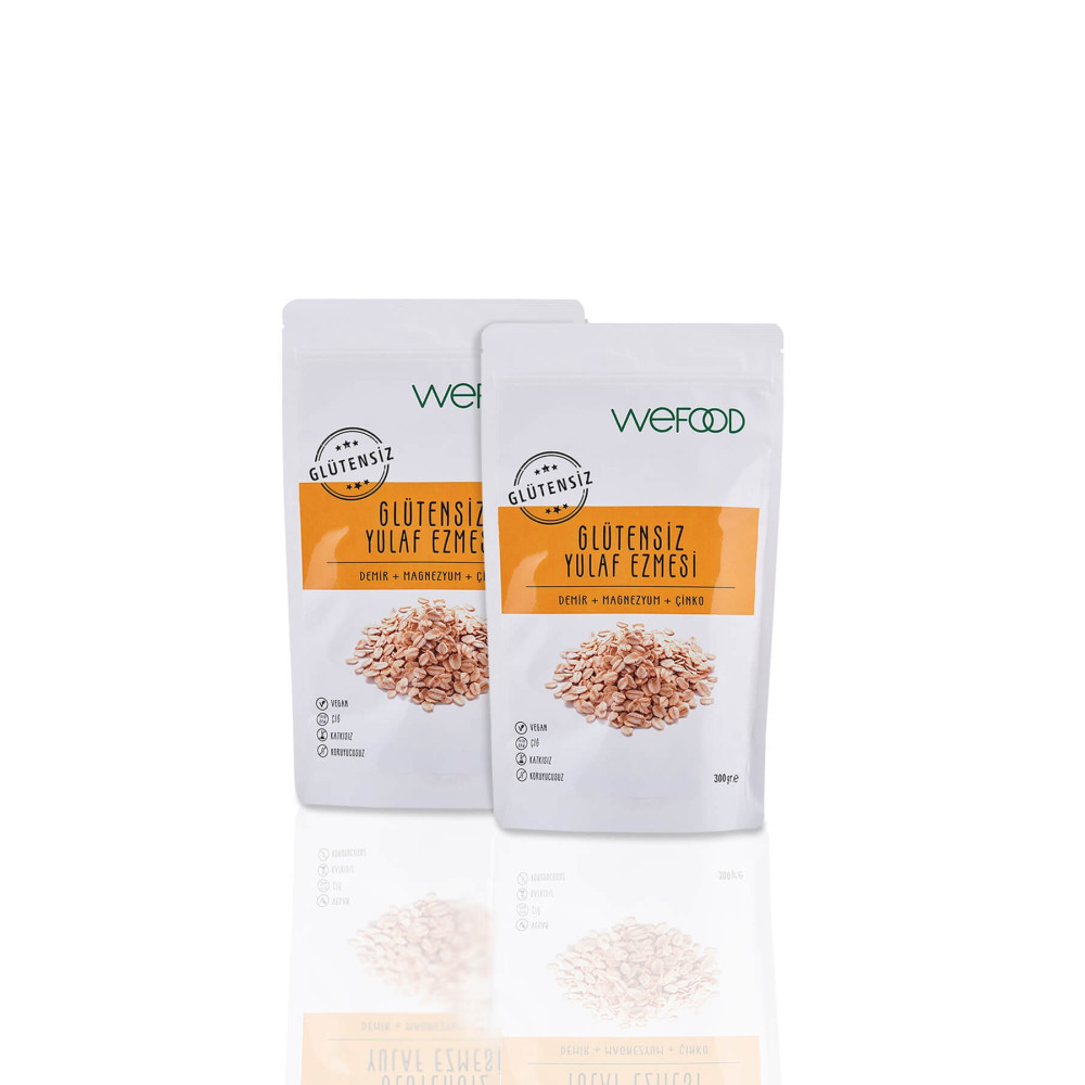 Wefood Glütensiz Yulaf Ezmesi 300 gr 2li Kahvaltılık Gevrek Fiyatı