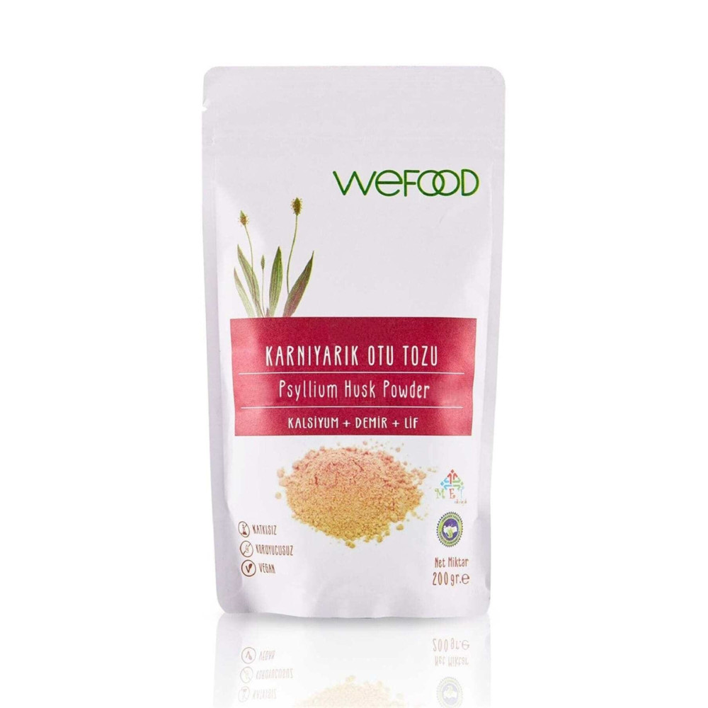 Wefood Karnıyarık Otu (Psyllium) Tozu 200 gr Organik Ürünler Fiyatı