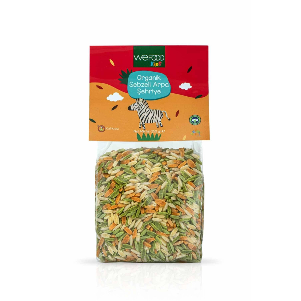 Wefood Kids Organik Sebzeli Arpa Şehriye 250 Gr Bebek Mamaları Fiyatı