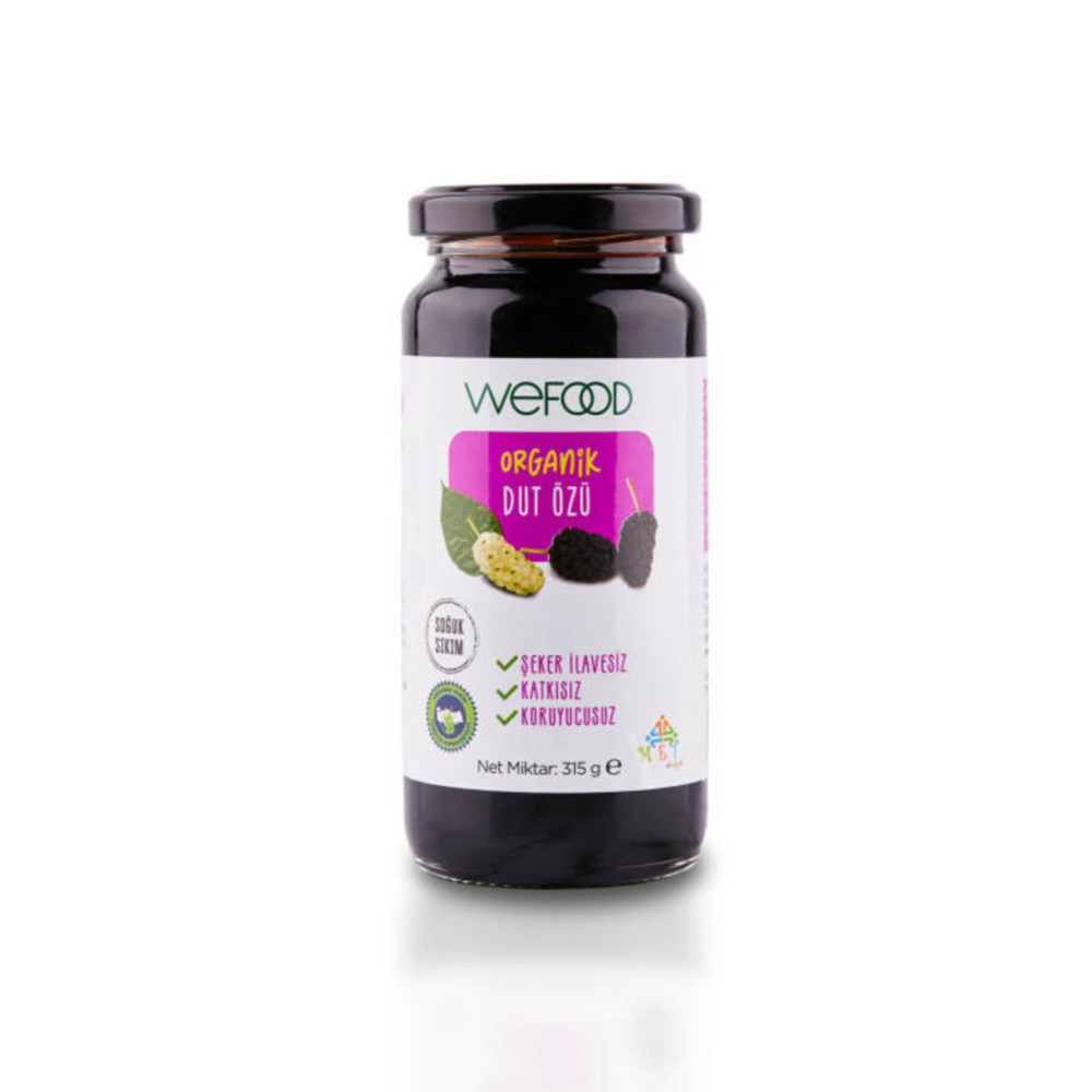Wefood Organik Dut Özü 315 gr (Soğuk Sıkım) Organik Ürünler Fiyatı
