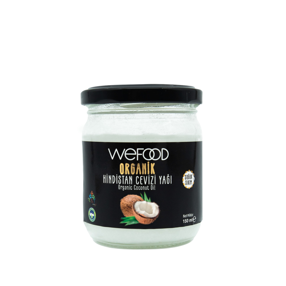 Wefood Organik Hindistan Cevizi Yağı 150 ml (Soğuk Sıkım) Temel Gıda Fiyatı