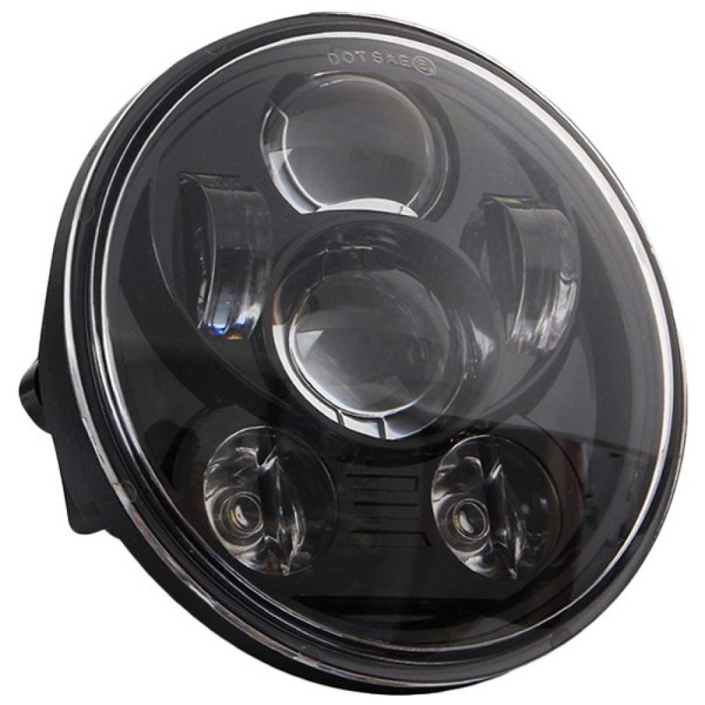 Weichuang 5.75 Inç LED Far Motosiklet Projektör Far Süper Geniş (Yurt Dışından) - Beyaz - Kırmızı - Siyah - Standart Motorsiklet Lambaları Fiyatı