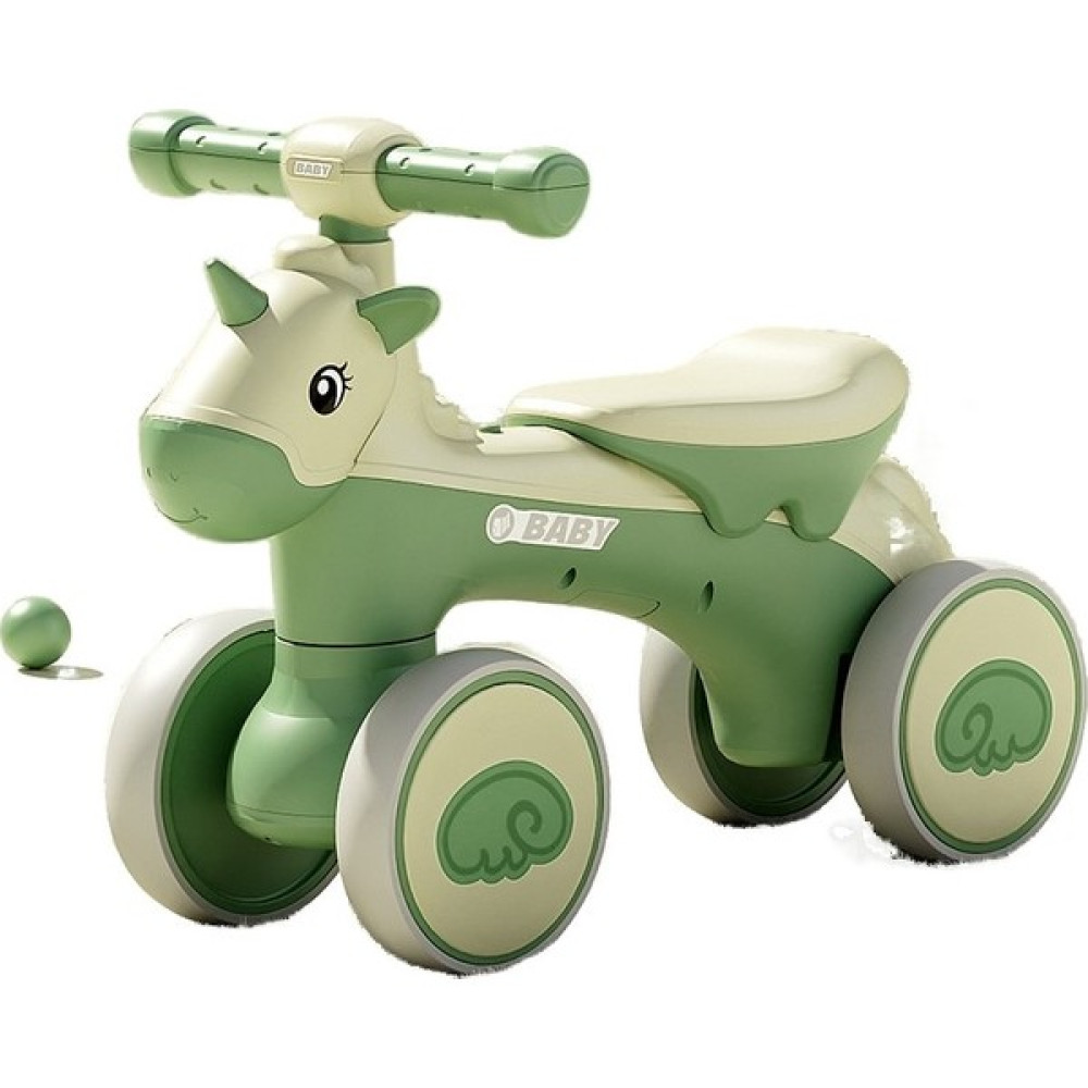Weichuang Beyond Store 1-3 Yaş Bebek Scooter Dört Tekerlekli Pedalsız Yürüteç (Yurt Dışından) - Yeşil Pedallı Araçlar Fiyatı
