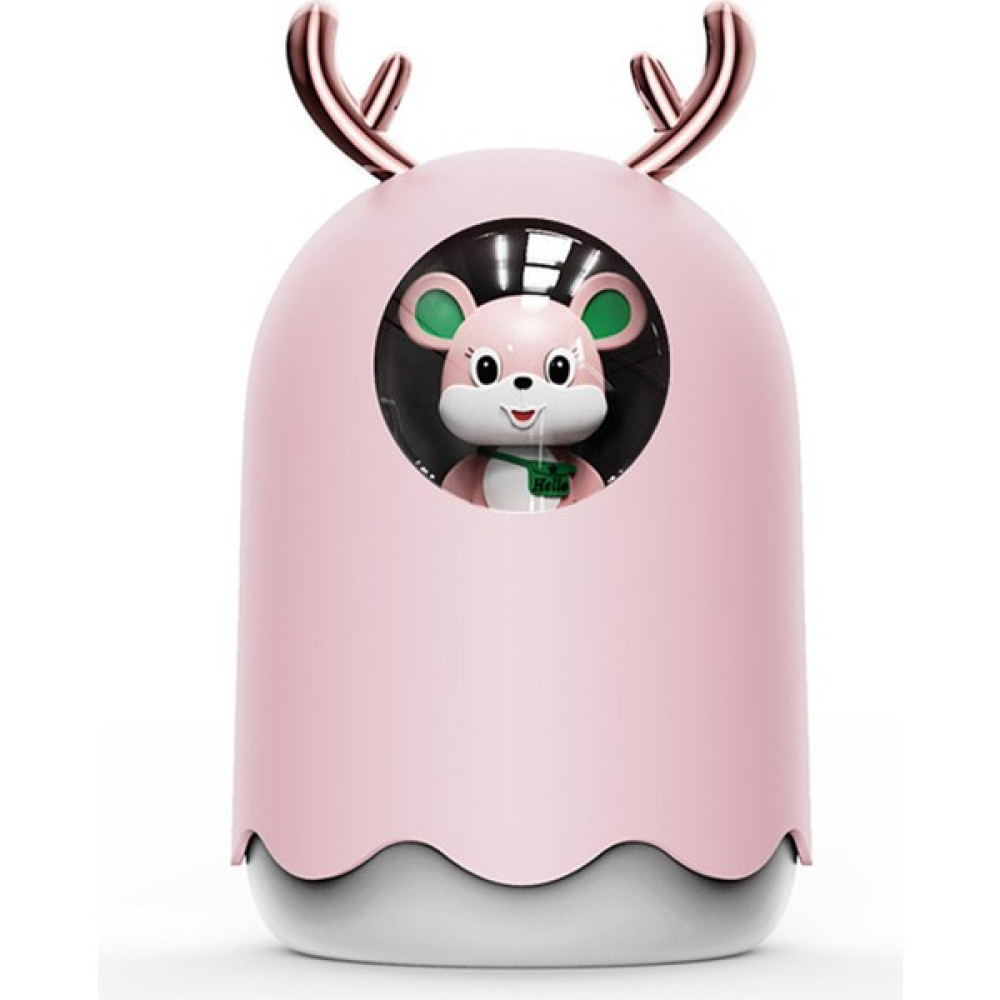 Weichuang Buyfun Renkli Işık ile Sis Nemlendirici Difüzör Sessiz 300 ml (Yurt Dışından) - Açık Pembe Hava Temizleme - Nemlendirme Cihazları Fiyatı
