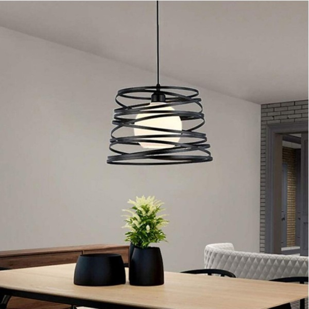 Weichuang Goeco Endüstriyel Vintage Tel Sarkıt Lamba Oturma Odası Yatak Odası Yemek Odası Loft Koridor Cafe Bar Ev Dekorasyonu E27 (Yurt Dışından) Avize Fiyatı