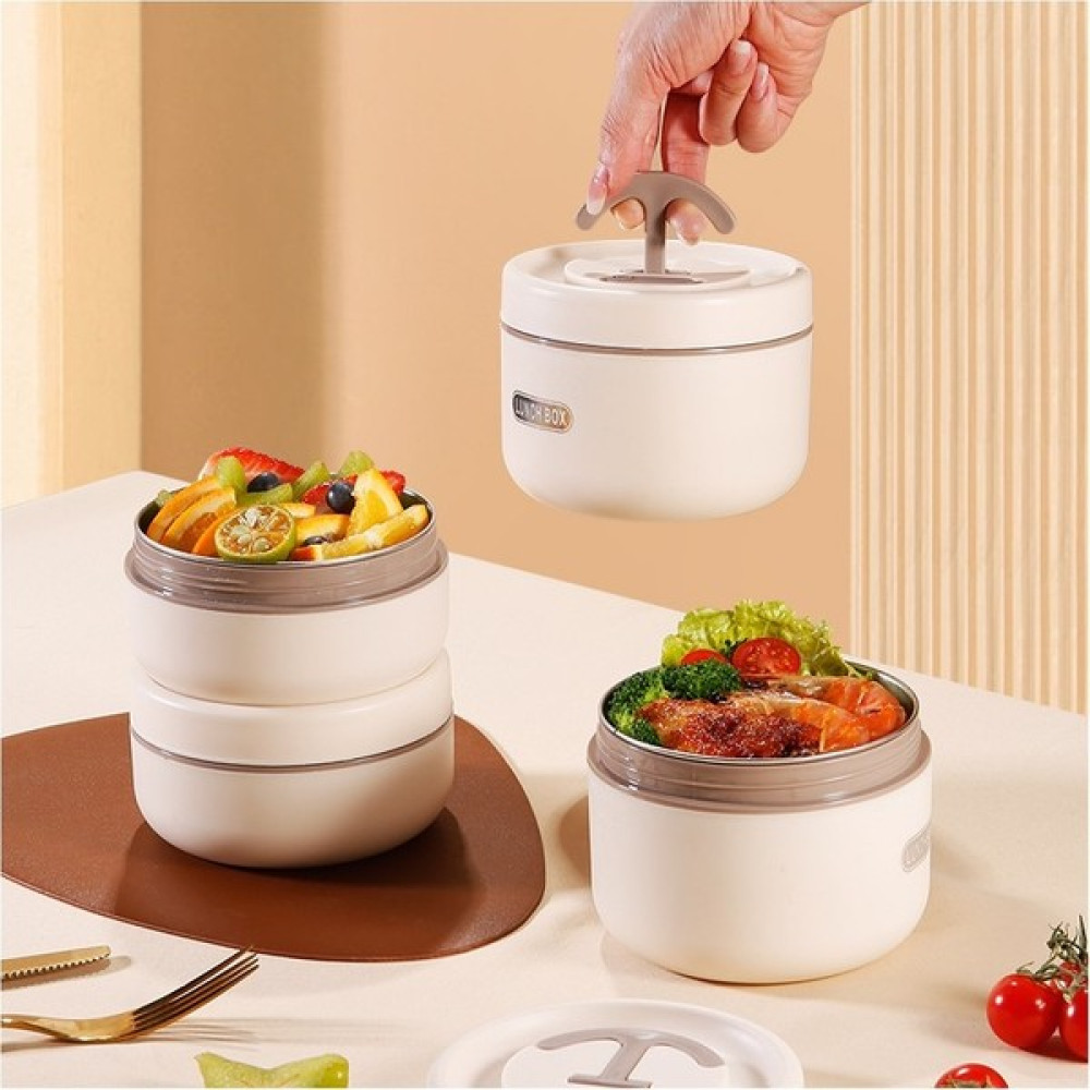 Weichuang H9 304 Paslanmaz Çelik Yalıtımlı Öğle Yemeği Kutusu, Mühürlü Yuvarlak Taşınabilir Öğle Yemeği Kutusu, Öğle Yemeği ile Ofis Çalışanları ve... Beslenme Çantası Fiyatı