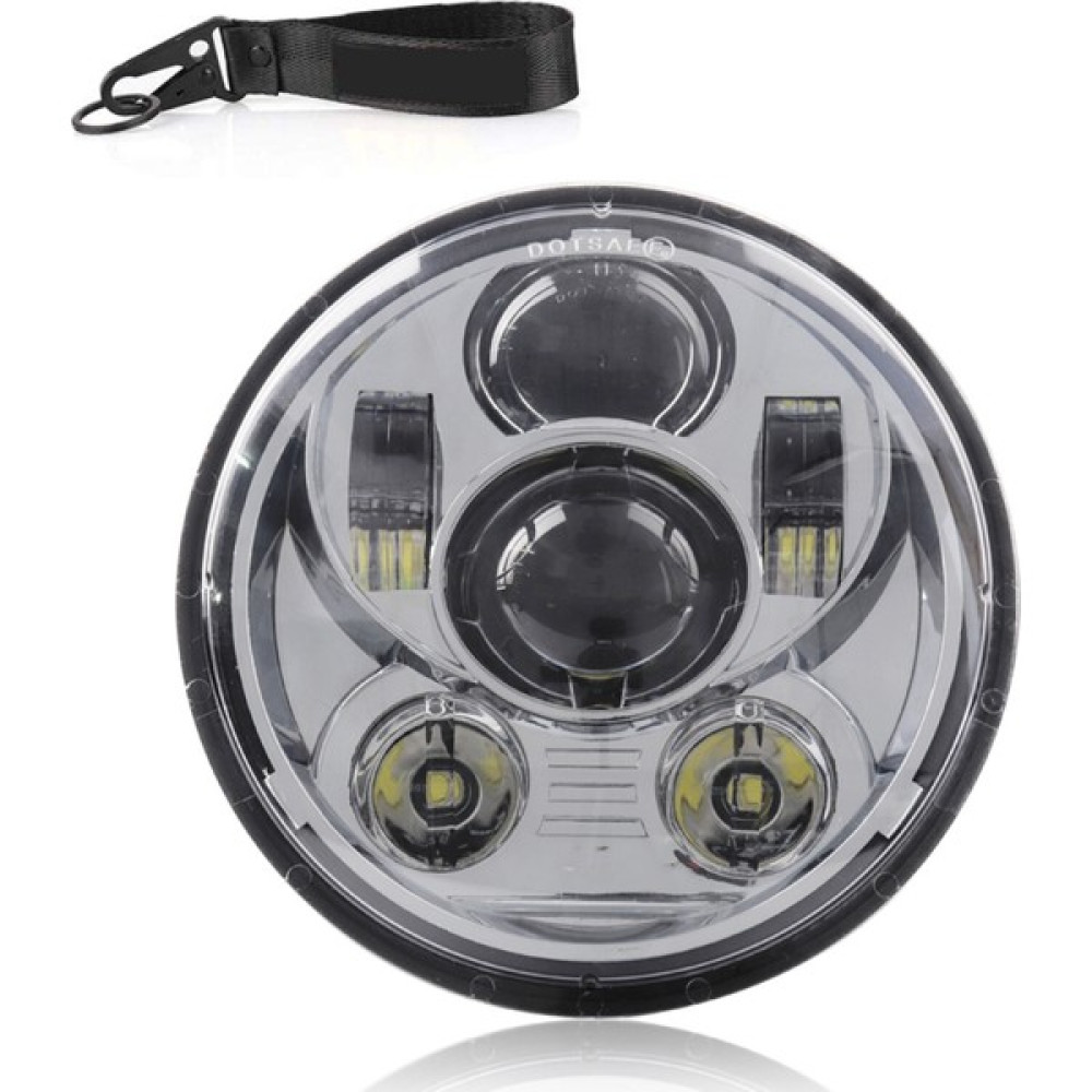 Weichuang Kkmoon 12V Motosiklet Far Yuvarlak LED Sürüş Lambası Far, (Yurt Dışından) - Beyaz - Standart Motorsiklet Lambaları Fiyatı