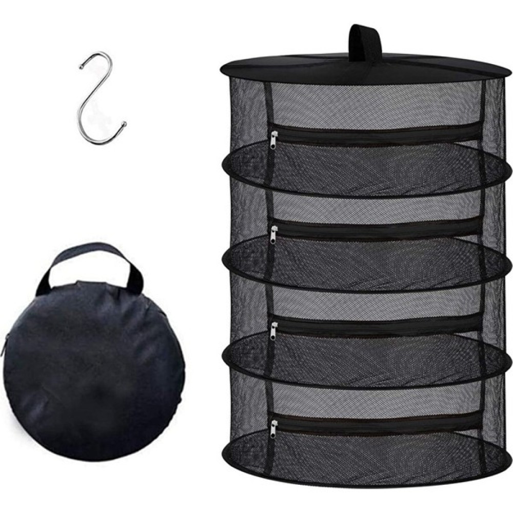 Weichuang Masterr 4 Seviyeli Bitki Kurutma Filesi Siyah (Yurt Dışından) - Antrasit - Siyah - 76 x 60 cm Hurç Fiyatı