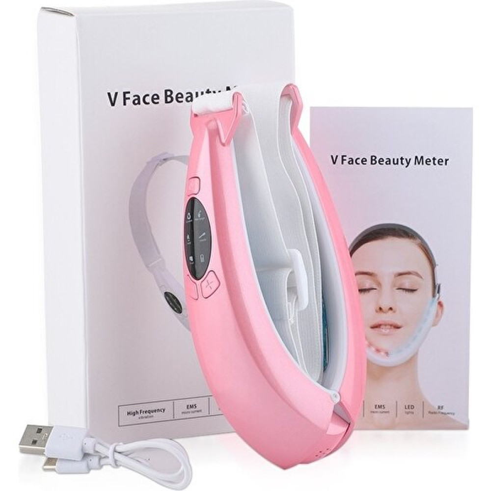Weichuang The Beauty Shop Ems Yüz Kaldırma Cihazı Yüz Masajı LED Foton Terapi Yüz Cihazı (Yurt Dışından) - Açık Pembe Masaj Cihazları Fiyatı