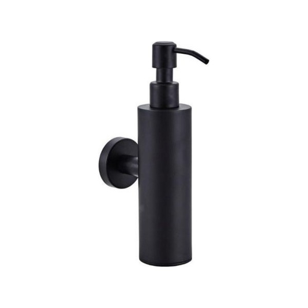 Weichuang Xhltd 200 ml Duvara Monte Duş Şişesi Pompası Paslanmaz Çelik Şampuan Dağıtıcı Siyah | Sıvı Sabunluk Dispenseri (Duvara Monte Yuvarlak) (Y... Sabunluk Fiyatı