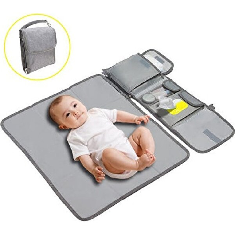 Weichuang Xhltd Taşınabilir Değiştirme Ped Mumya Çanta Işlevli Su Geçirmez Katlanır Bebek Bezi Ped Anne ve Bebek Açık Kamp Seyahat | Pedleri Değişt... Bebek Alt Açma Minderi Fiyatı