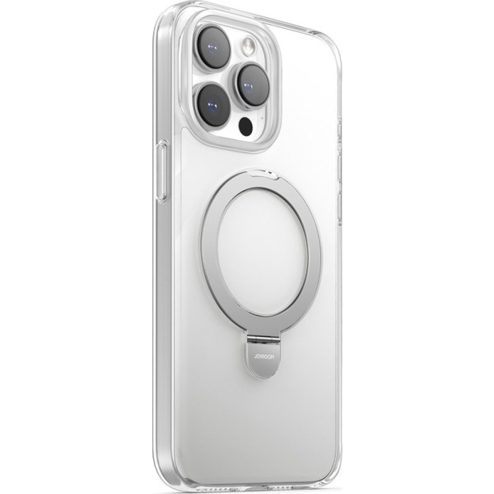 Weichuang Xstep Case iPhone 15 Pro Max Mat Cilt Dokunuşlu Kickstand Kapak Magsafe Pc+Tpu Telefon Kılıfı ile Uyumlu (Yurt Dışından) - Şeffaf Cep Telefonu Kılıfı Fiyatı