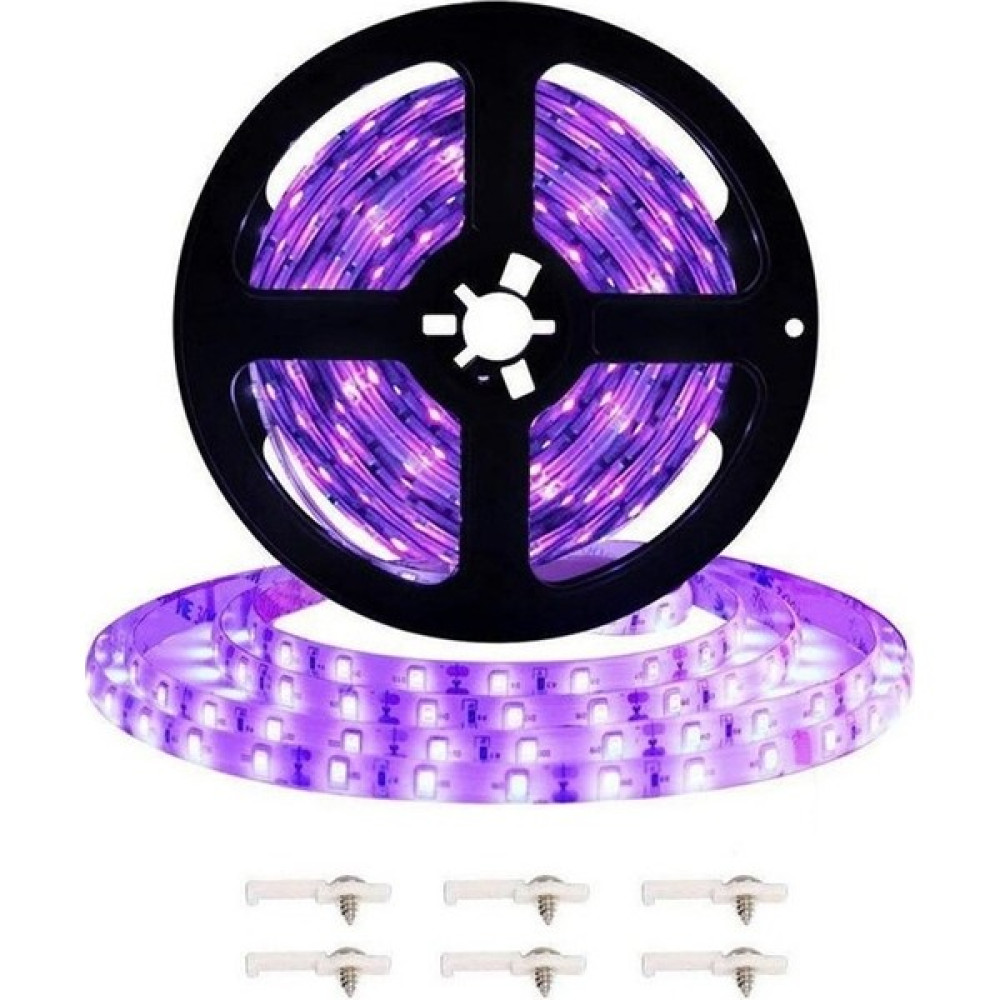 Weichuang Zsykd 3528 Smd Uv Mor Işık Şeridi Epoksi LED Lamba Dekoratif Işık Şeridi, Stil: Su Geçirmez 5m (Au Fişi) (Yurt Dışından) Led Aydınlatmalar Fiyatı