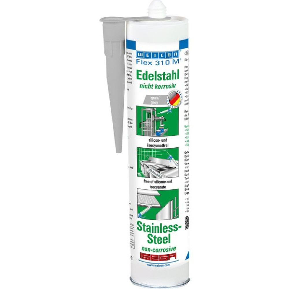 Weicon Flex 310 M® Paslanmaz Çelik Ms-Polimer Yapıştırıcı 310 ml Nalburiye & Hırdavat Fiyatı