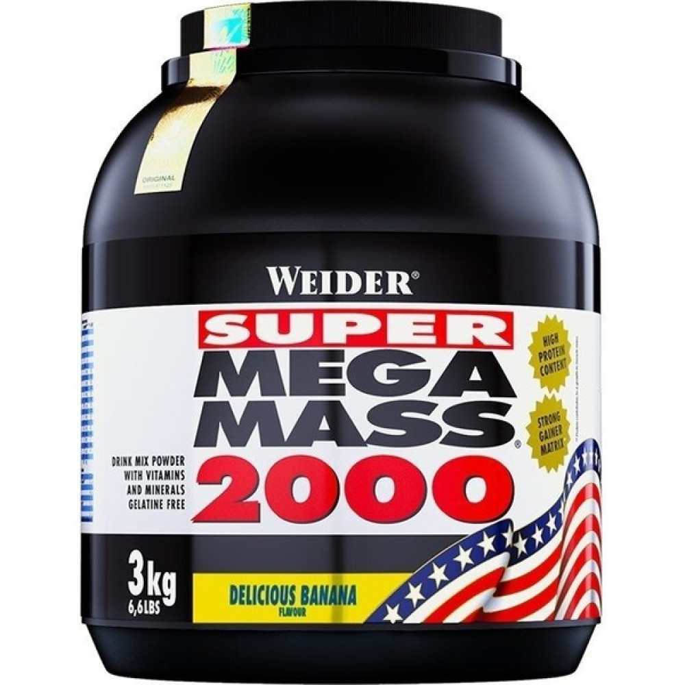 Weider Mega Mass 2000 3000 Gr Muz (Orijinal Distribütör Bandrollü) Protein Tozları Fiyatı