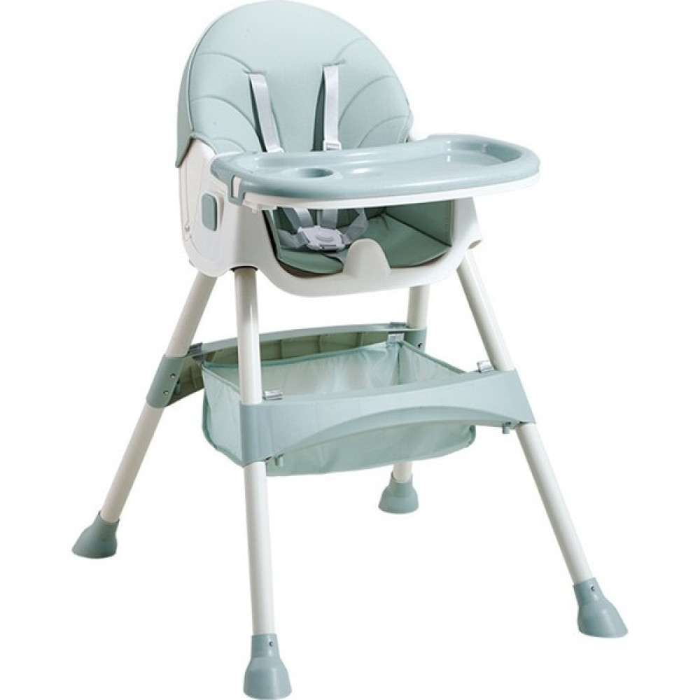 Weiweiyi Katlanabilir ve Ayarlanabilir Bebek Yemek Masası ve Sandalyesi (Yurt Dışından) - Mint Yeşili Mama Sandalyesi Fiyatı