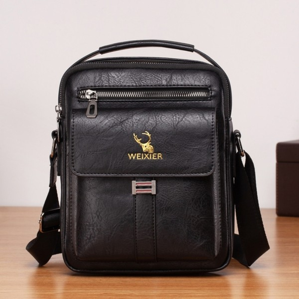 Weixier 8683 Retro Erkek Iş Çapraz Çanta (Yurt Dışından) - Black Oto Boyaları Fiyatı
