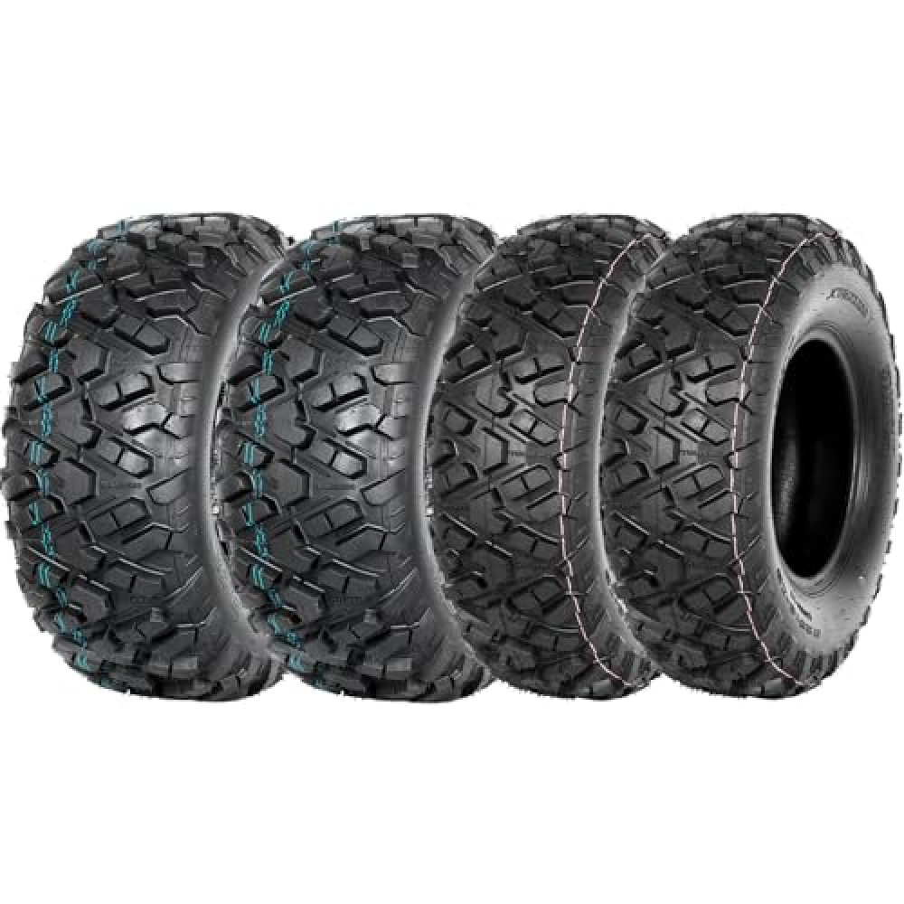 Weize ATV UTV all-terrain Tires 25x8-12 Front & 25x10-12 Rear, 6 PR, Set of 4 Tires Fiyatı
