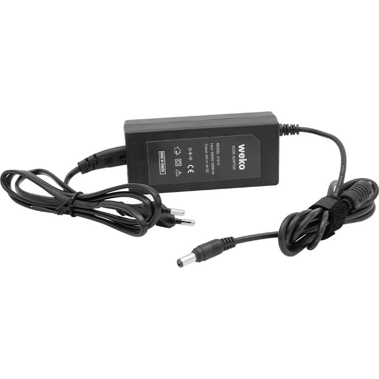 Weko 24 Volt - 2 Amper Plastik Kasa Masaüstü Adaptör 5.5 x 2.5 Uç Yerli Üretim SSD / Solid State Drive Fiyatı