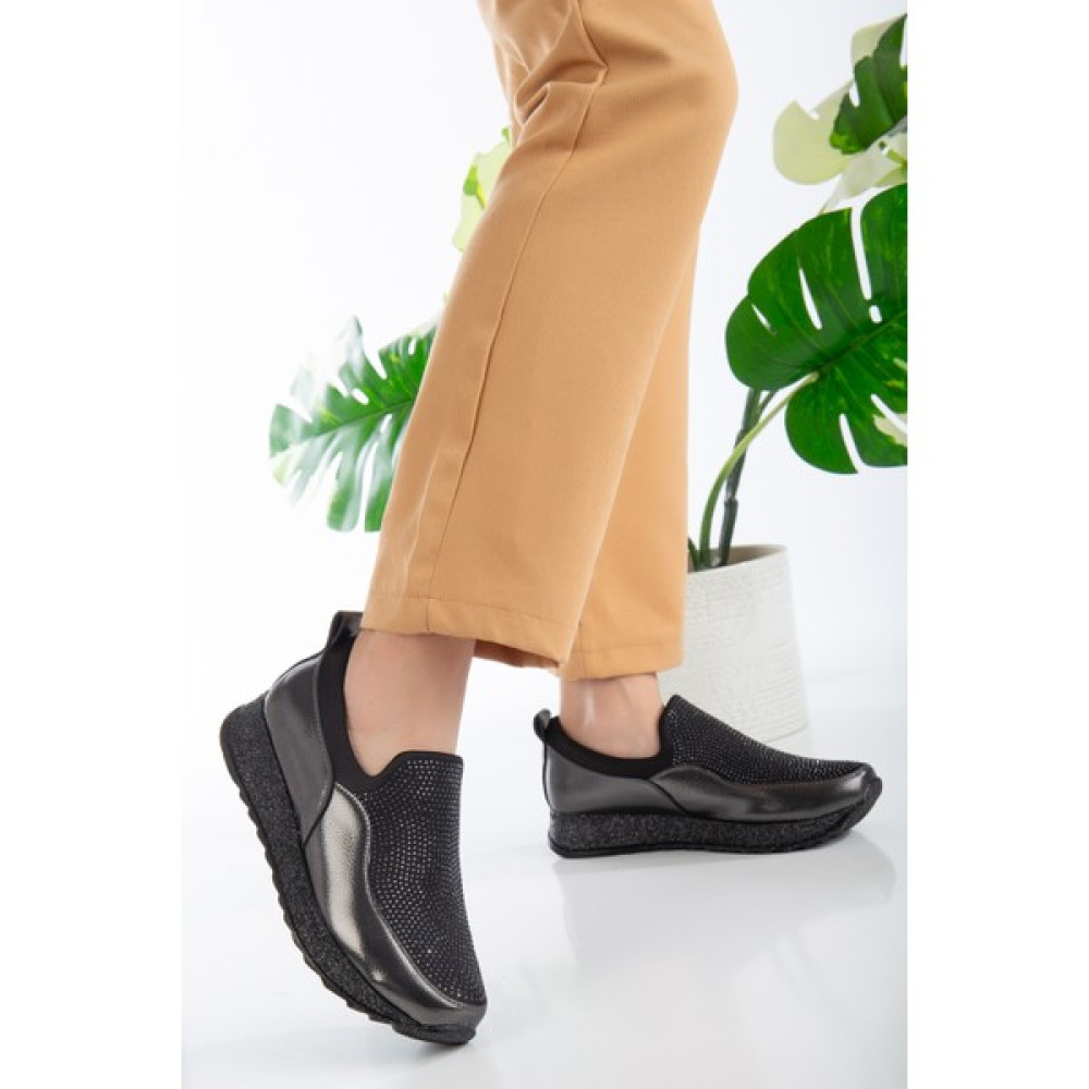 Welasca Kadın Ortopedik Oxford loafer Günlük Klasik Spor Sneaker Ayakkabı Kadın Günlük Ayakkabıları Fiyatı