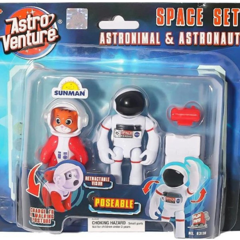Welcomein Oyuncak Hayvan Figürlü Hareketli Astronot ve Uzay Seti Oyuncak Gemi Fiyatı