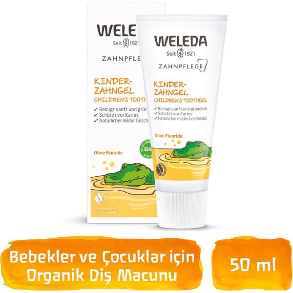 Weleda Bebek ve Çocuklar için Organik Diş Macunu 50ml Diş Macunları Fiyatı