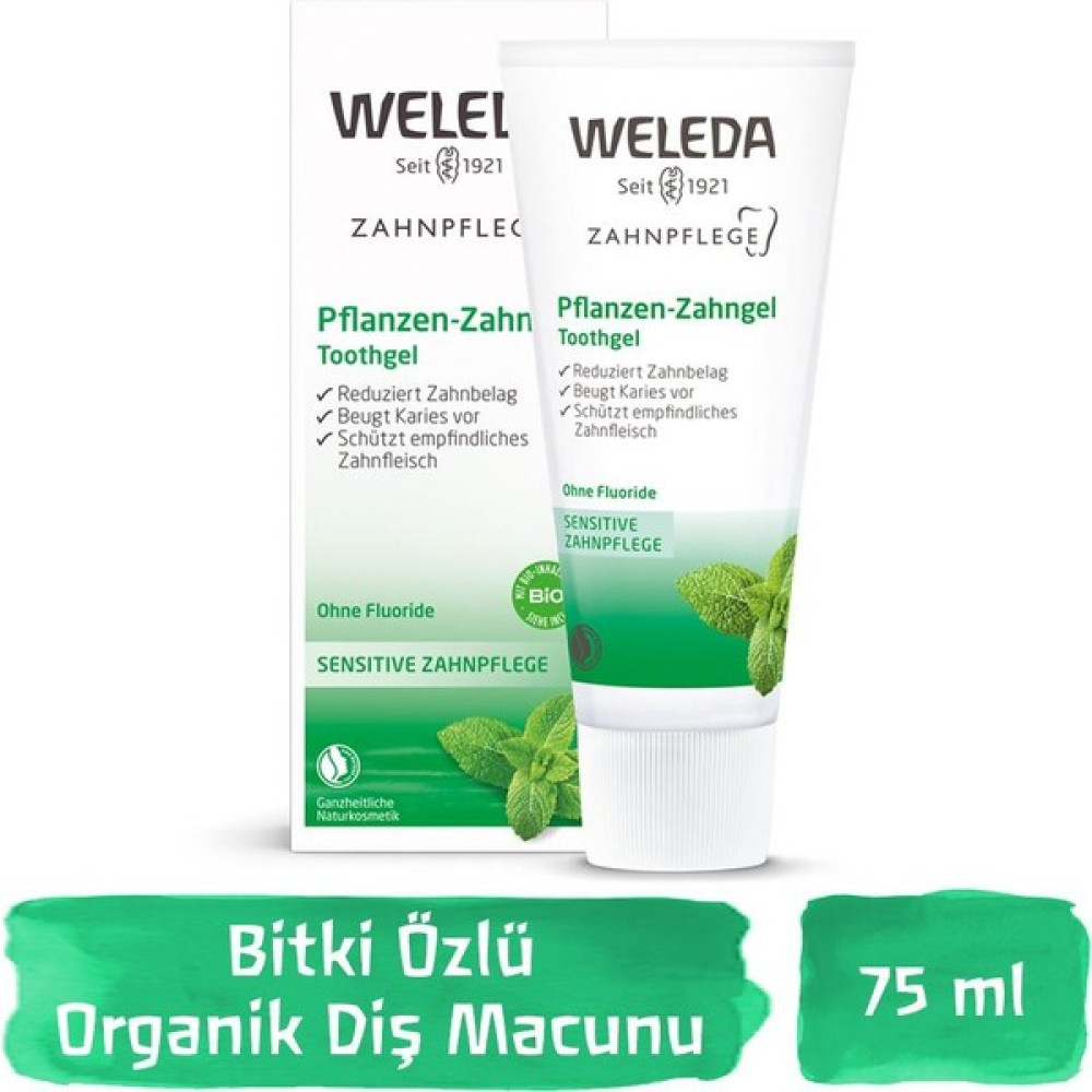 Weleda Bitki Özlü Organik Diş Macunu 75ml Diş Macunları Fiyatı