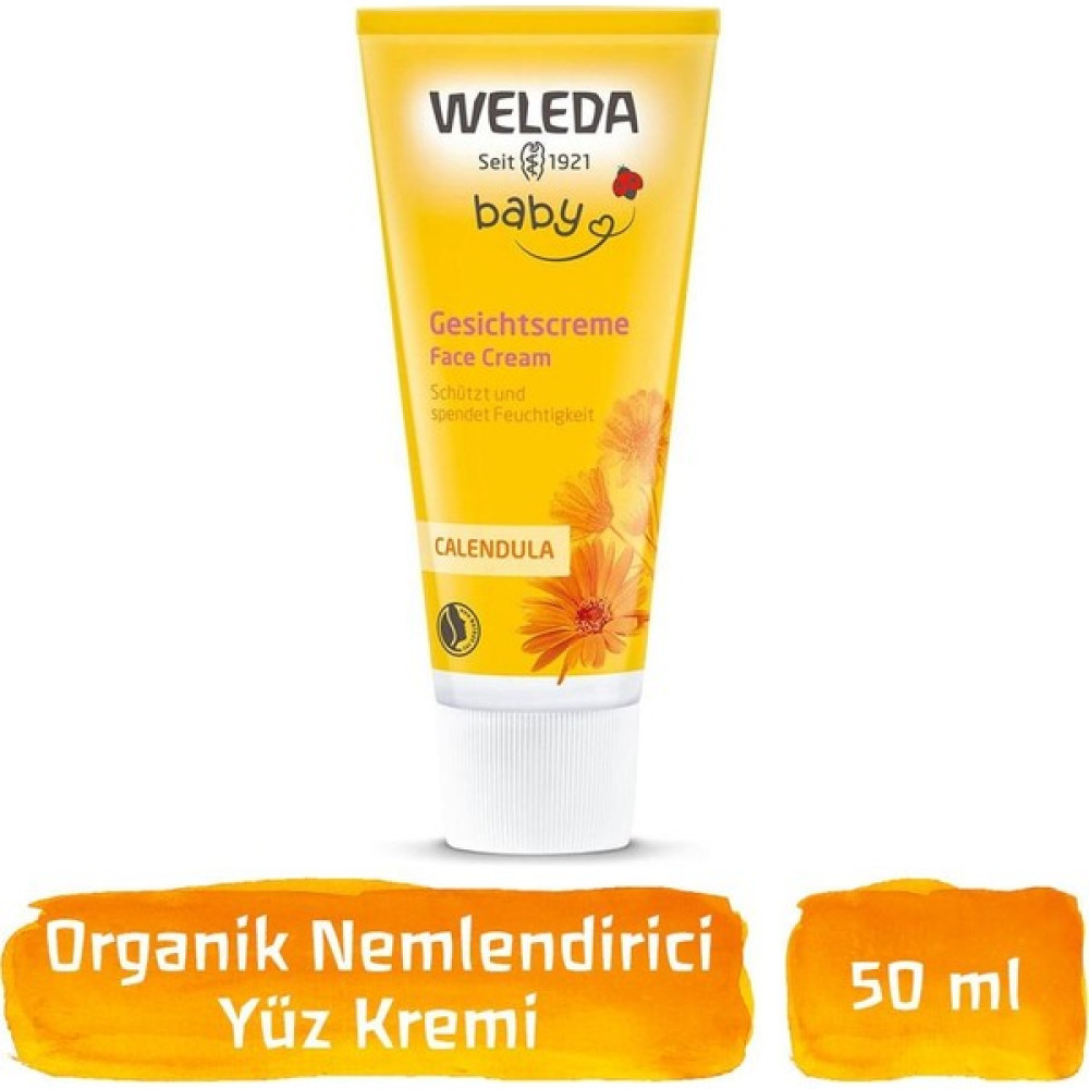 Weleda Calendula Organik Yüz Kremi 50ML Bebek Bakım Fiyatı