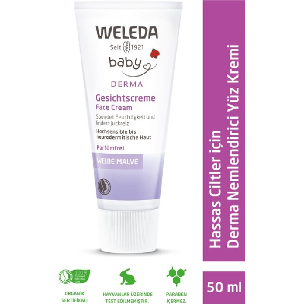 Weleda Derma Nemlendirici Yüz Kremi 50 ml Nemlendiriciler Fiyatı