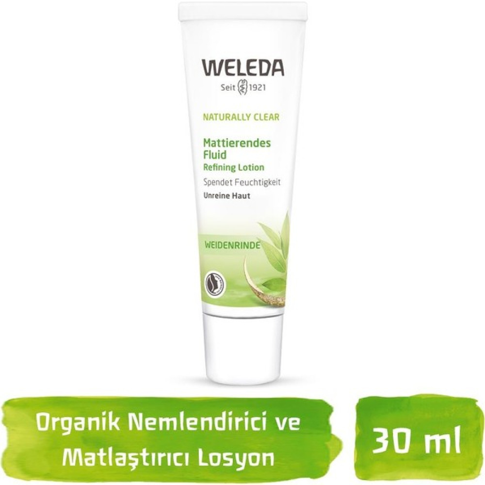 Weleda Naturally Clear Organik Nemlendirici ve Matlaştırıcı Losyon 30ml Nemlendiriciler Fiyatı