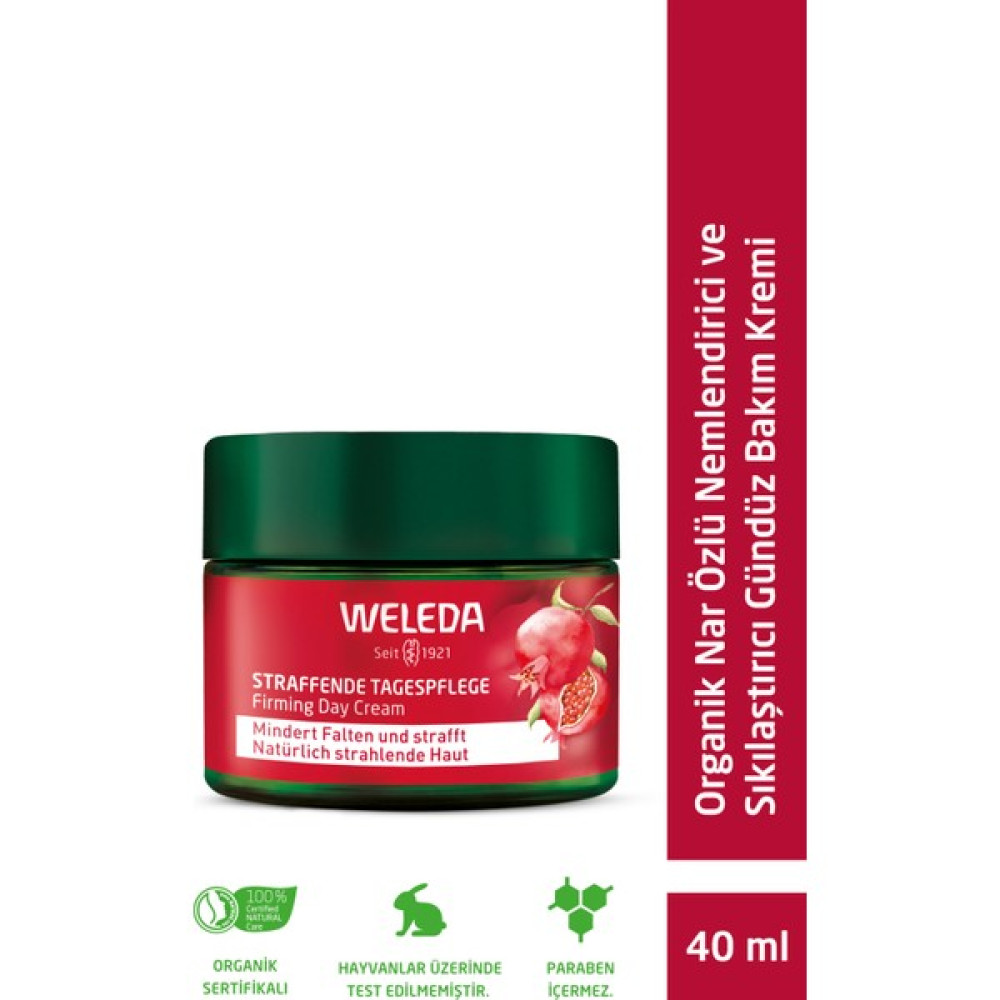 Weleda Pomegranate & Maca Peptides Organik Nar Özlü Nemlendirici ve Sıkılaştırıcı Gündüz Bakım Kremi 40ML Anti-Aging / Yaşlanma Karşıtı Fiyatı
