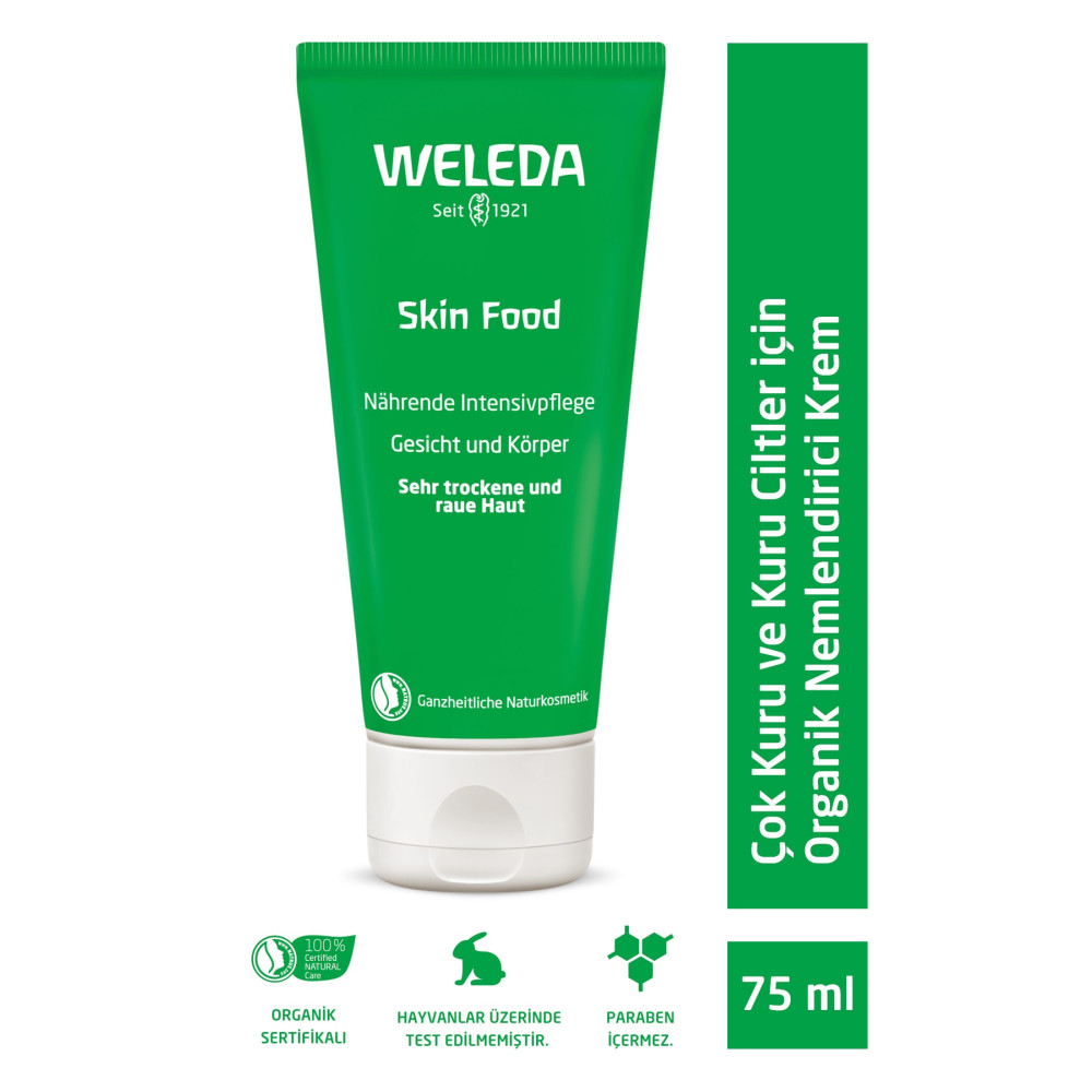 Weleda Skin Food Nemlendirici ve Besleyici Organik Bakım Kremi 75 ml - Çok Kuru ve Kuru Ciltler için Cilt ve Yüz Bakımı Fiyatı