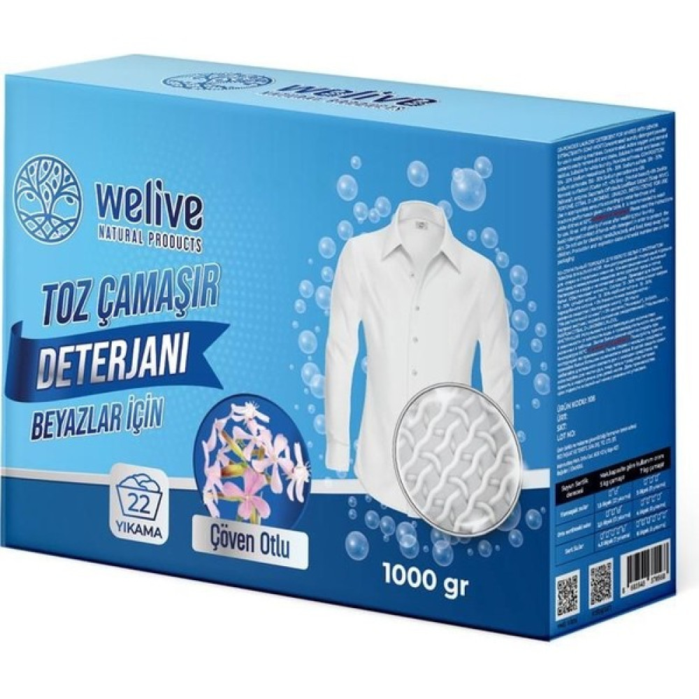 Welıve Limon Özlü Toz Çamaşır Temizleyici/beyazlar Için 1000 ml Oto Boyaları Fiyatı
