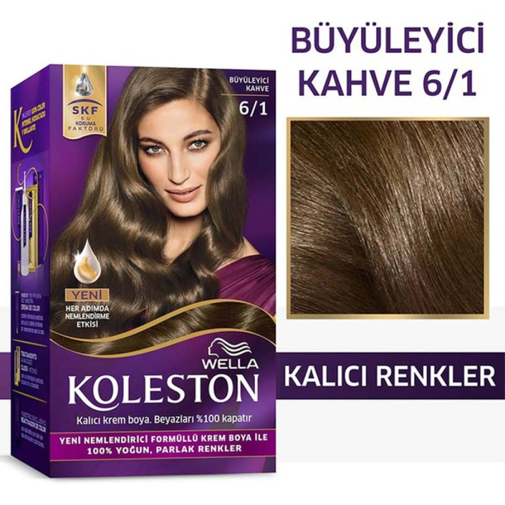 Wella Koleston Kit Saç Boyası 6/1 Koyu Küllü Kumral Saç Boyası Fiyatı