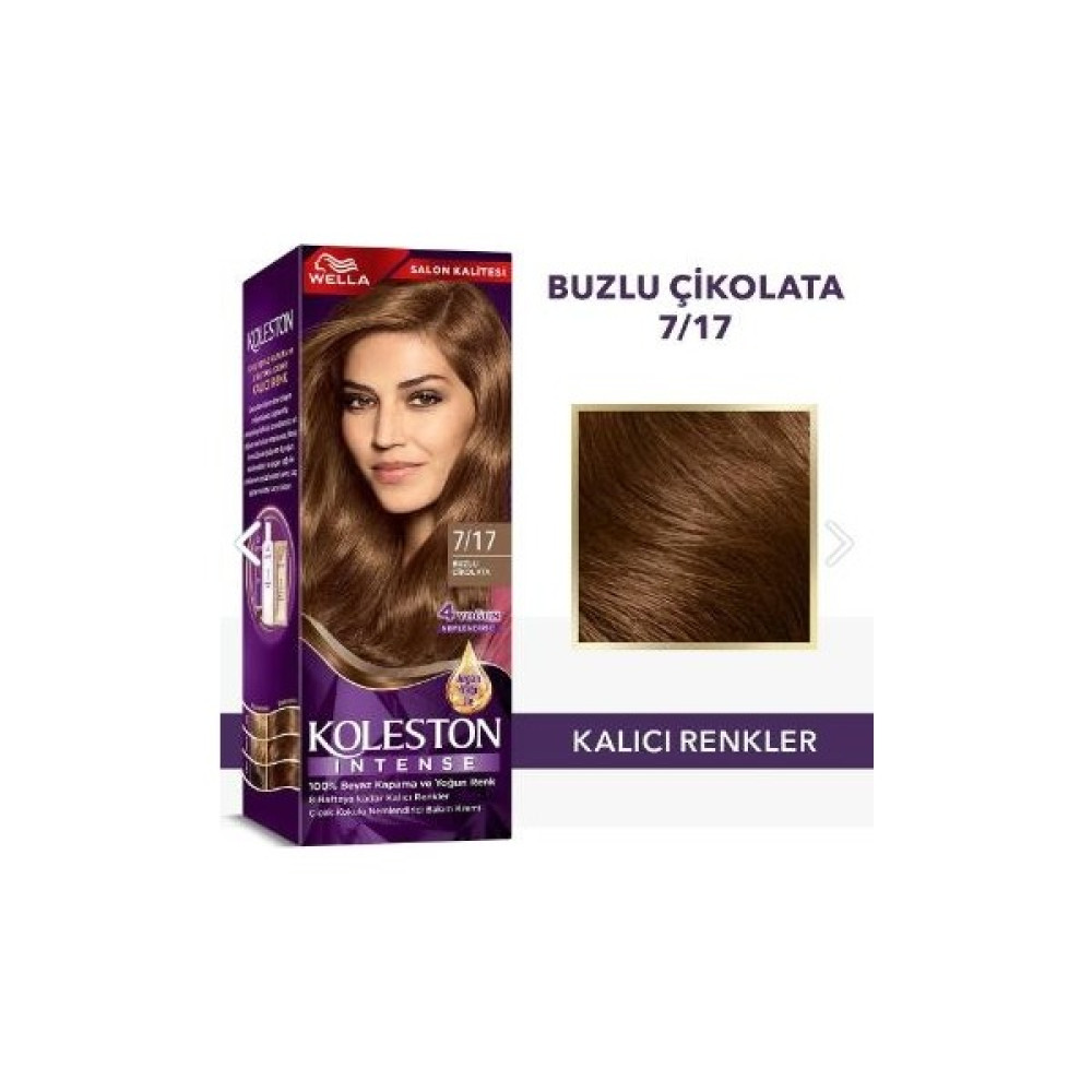 Wella Koleston Koleston Intense 7/17 Buzlu Çikolata Saç Boyası Saç Boyası Fiyatı