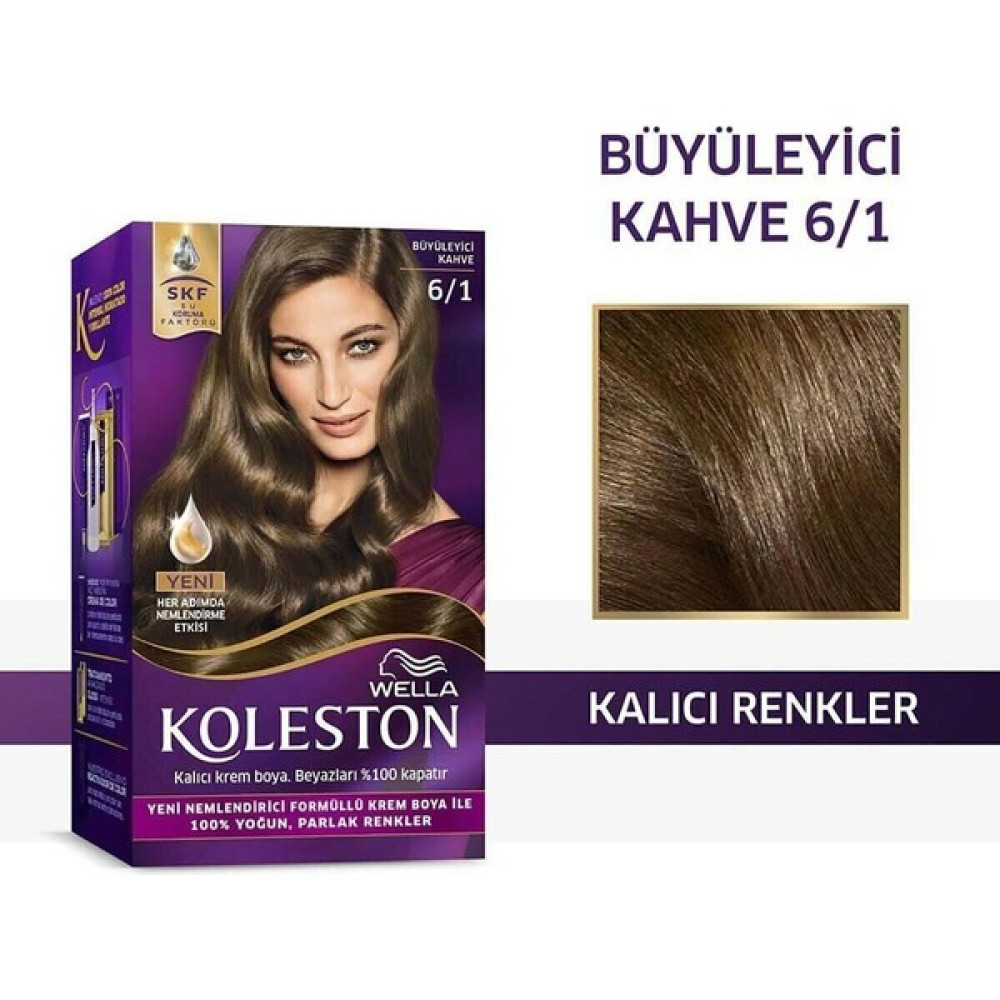 Wella Koleston Koleston Kıt 6/1 Büyüleyici Kahve Saç Boyası Fiyatı