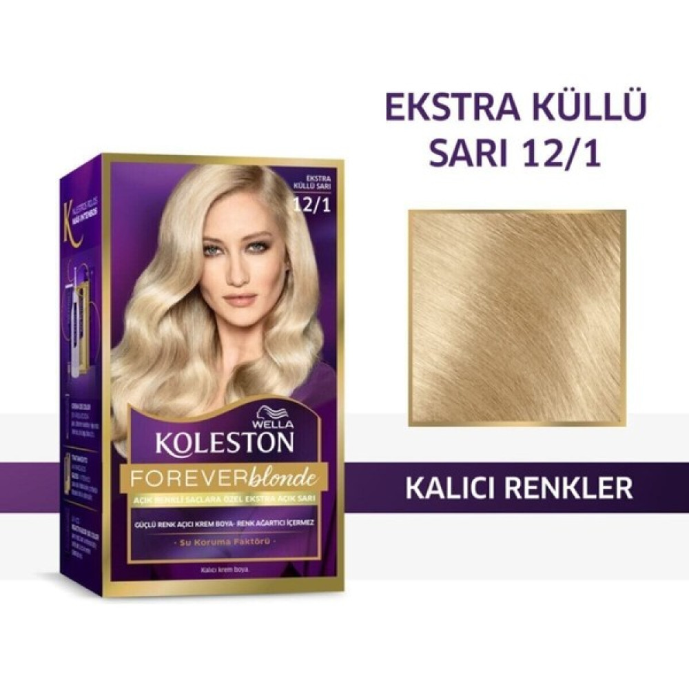 Wella Koleston Koleston Kit Saç Boyası 12/1 Ekstra Küllü Sarı Saç Boyası Fiyatı