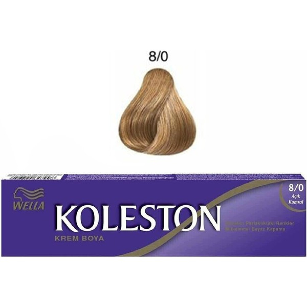 Wella Koleston Koleston Krem Tüp Saç Boyası - 8.0 Açık Kumral Saç Boyası Fiyatı