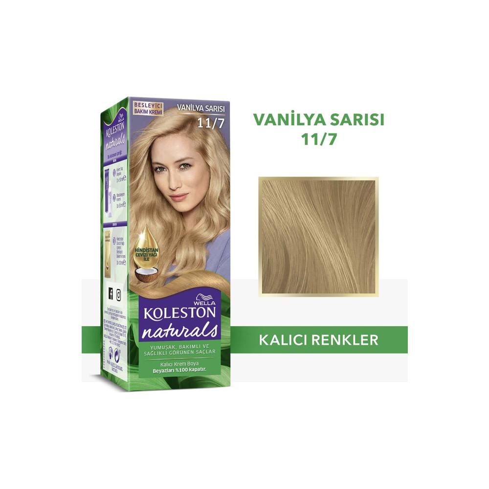 Wella Koleston Naturals Saç Boyası 11/7 Vanilya Sarısı Saç Boyası Fiyatı