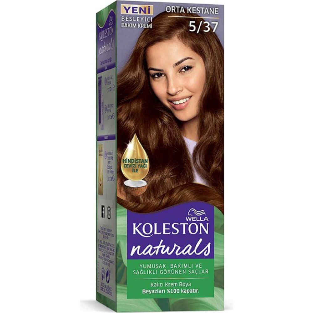 Wella Koleston Naturals Saç Boyası 5/37 Orta Kestane Saç Boyası Fiyatı