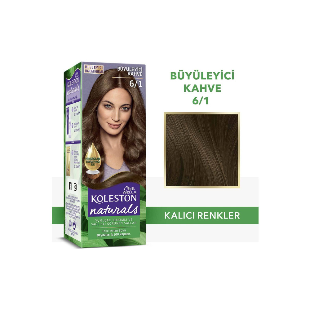 Wella Koleston Naturals Saç Boyası 6/1 Büyüleyici Kahve Saç Boyası Fiyatı