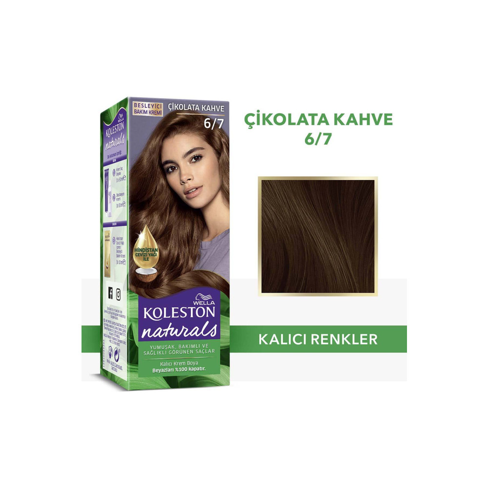 Wella Koleston Naturals Saç Boyası 6/7 Çikolata Kahve Saç Boyası Fiyatı