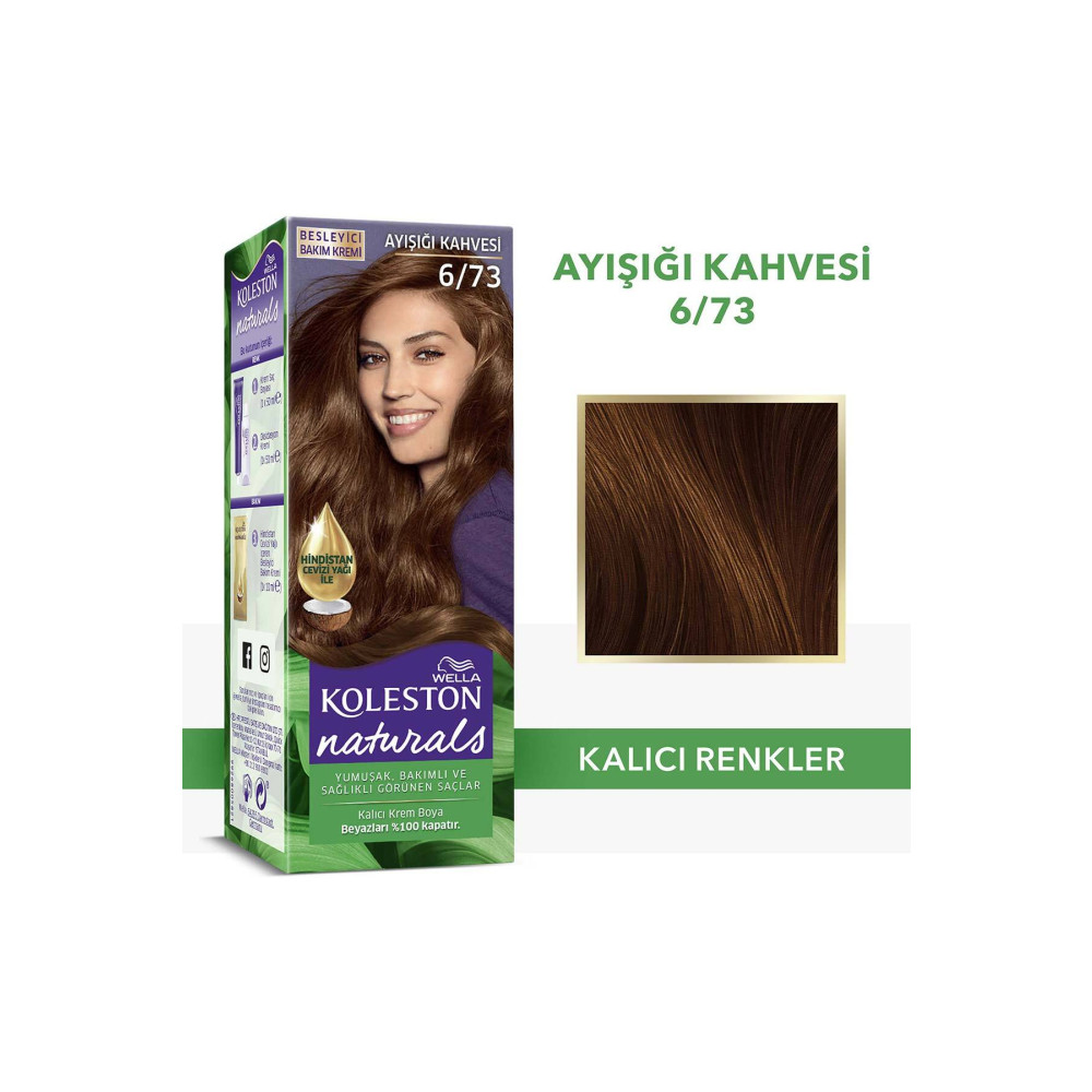 Wella Koleston Naturals Saç Boyası 6/73 Ayışığı Kahvesi Saç Boyası Fiyatı