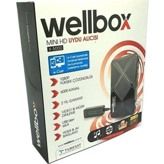 Wellbox X5000 Mini Hd Uydu Alıcı